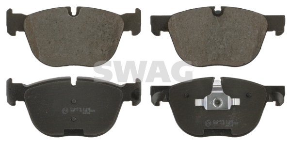 set placute frana,frana disc 20 91 6729 SWAG